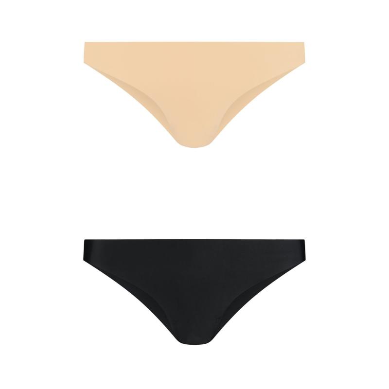 Bye Bra  Invisible Brazilian Nude + Black S