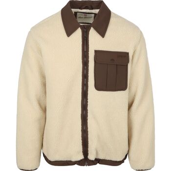 Levi's Fleece Jack Levis Sherpa Jas Fleece Ecru