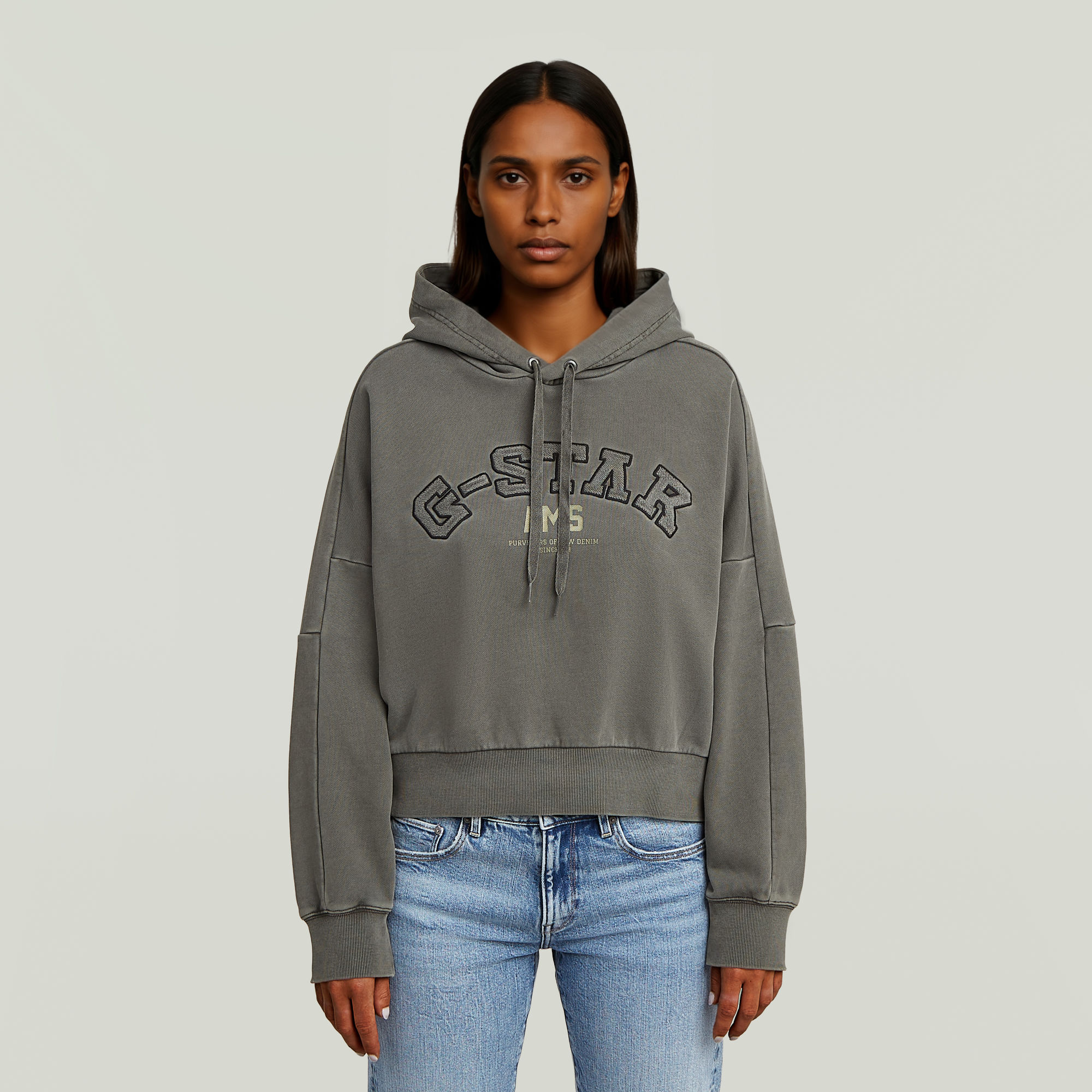 G-Star RAW Collegic Hoodie Sweater - Grijs - Dames
