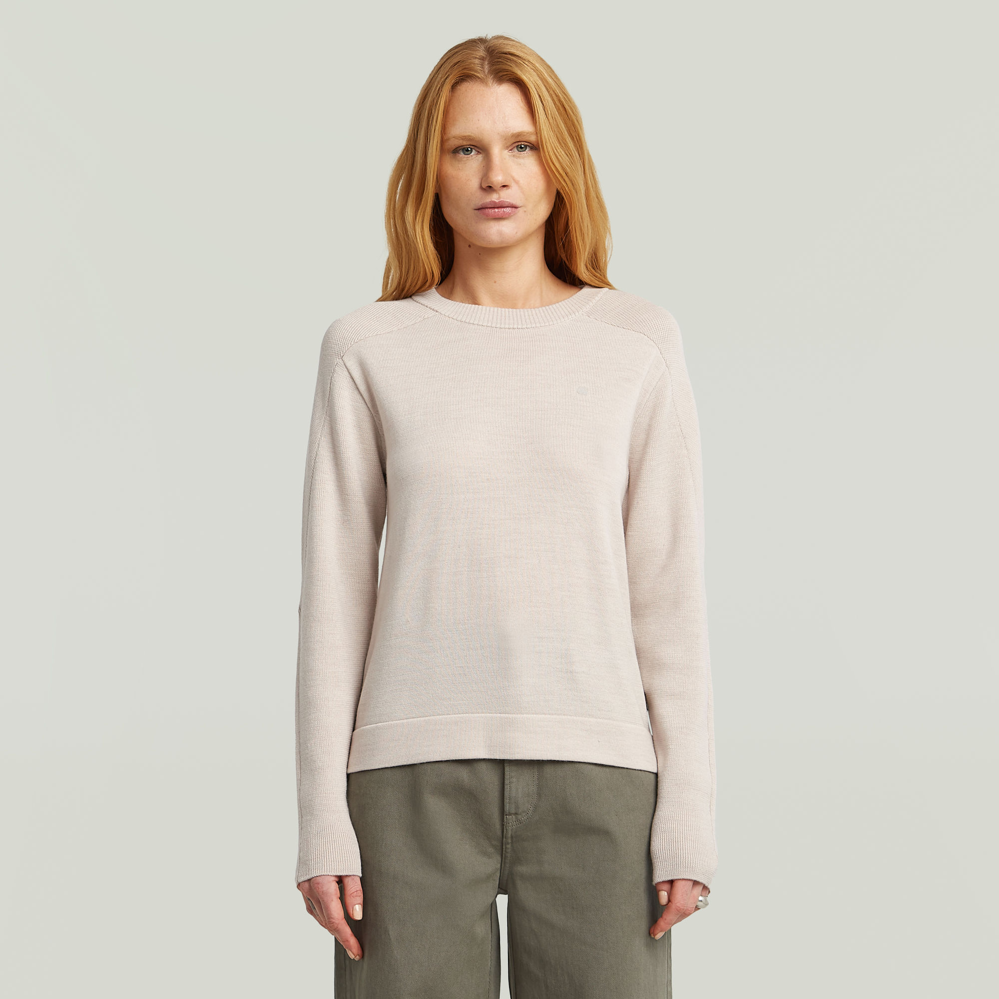G-Star RAW Core Gebreide Trui - Wit - Dames