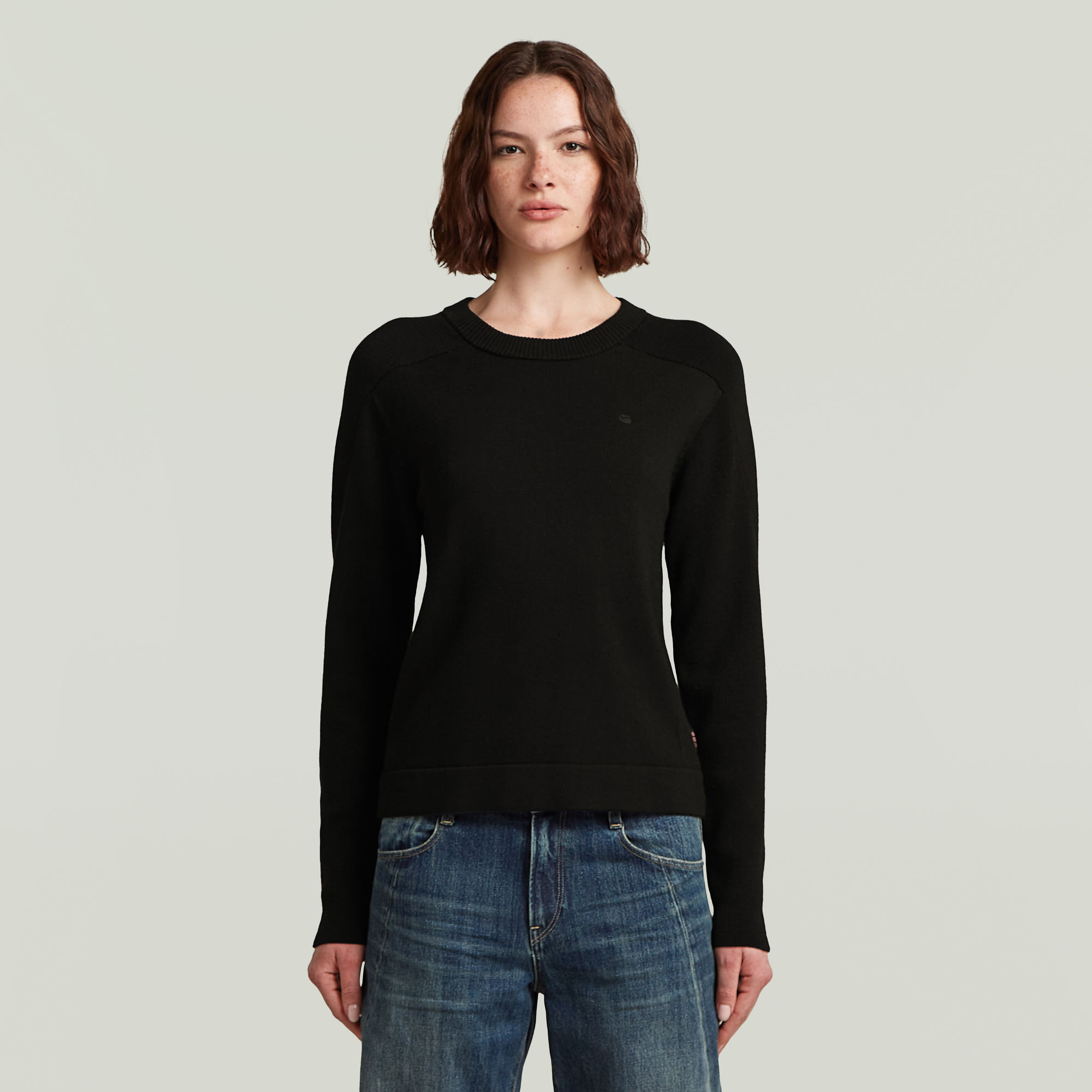 G-Star RAW Core Gebreide Trui - Zwart - Dames