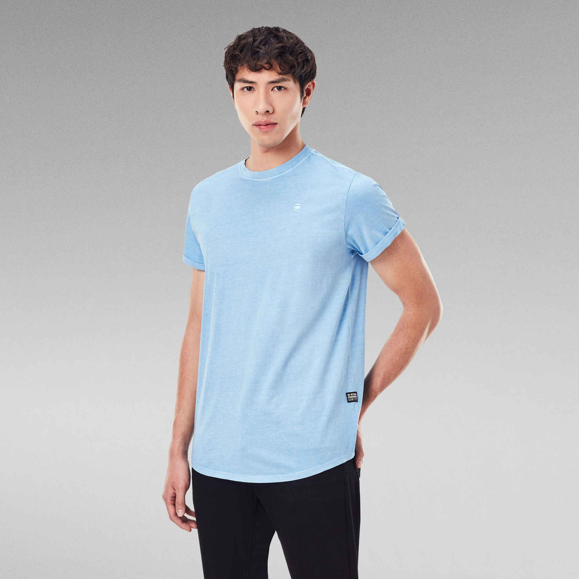 G-Star RAW Lash T-Shirt - Midden blauw - Heren