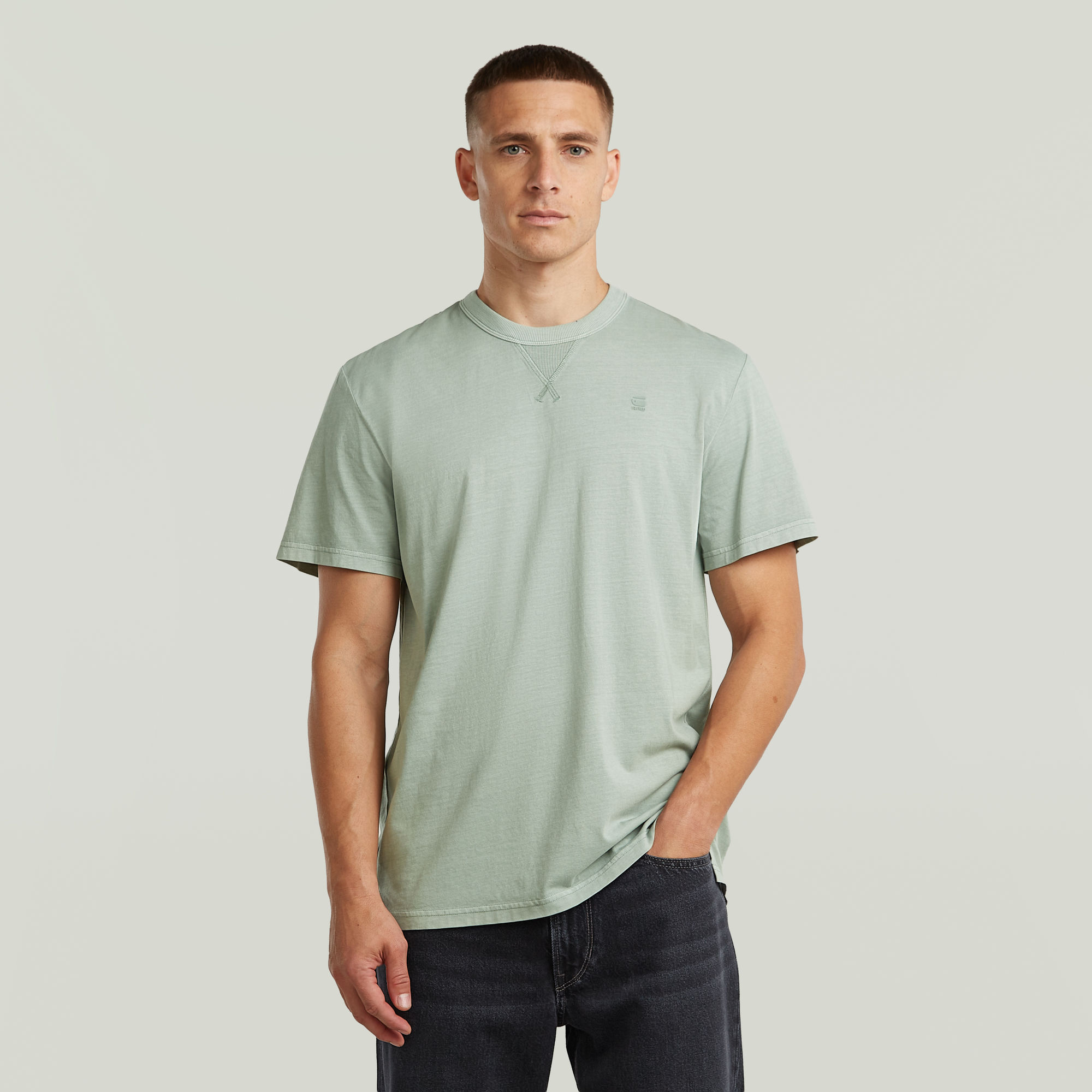 G-Star RAW Nifous T-Shirt - Lichtblauw - Heren
