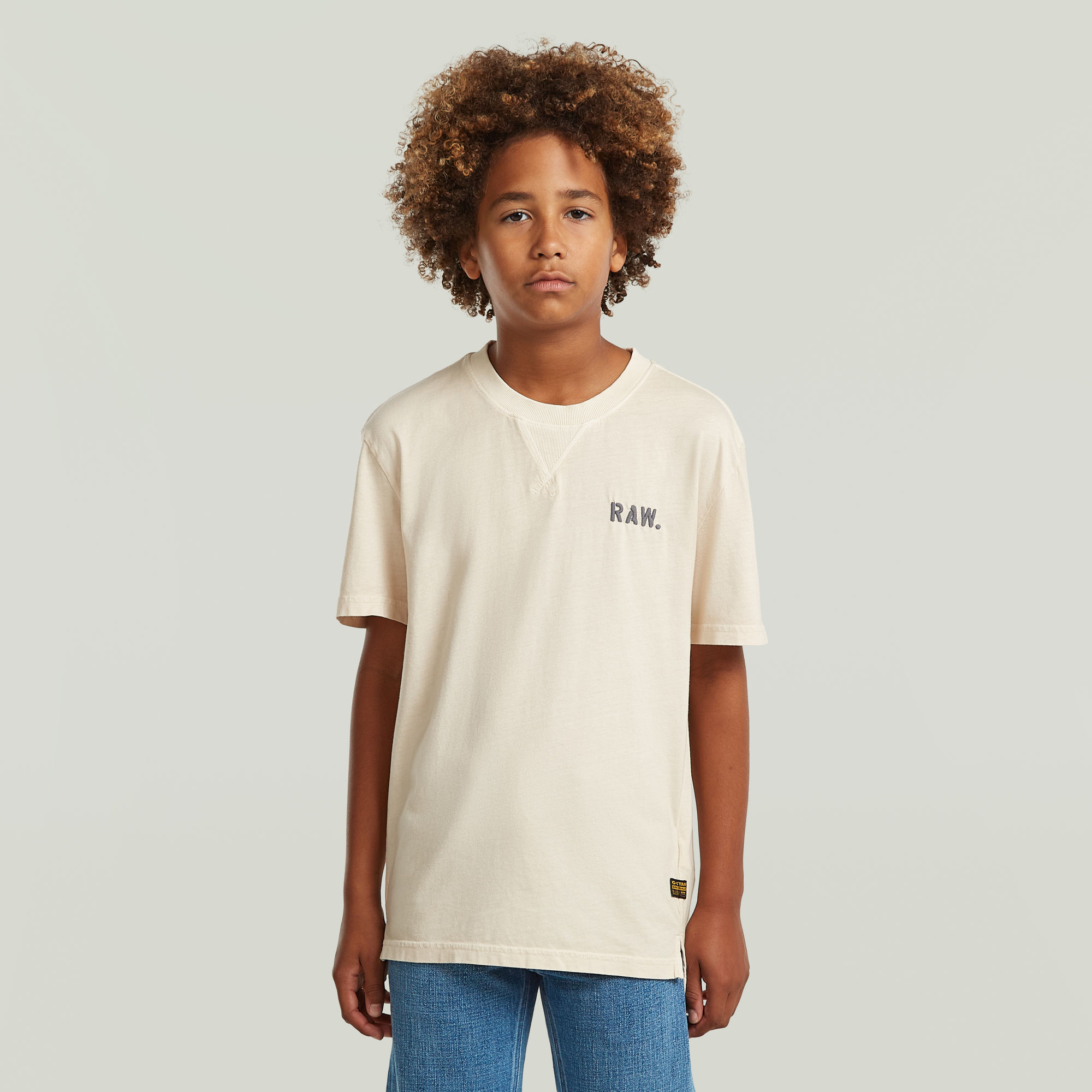 G-Star RAW T-shirt Nifous voor jongens - Wit - jongens