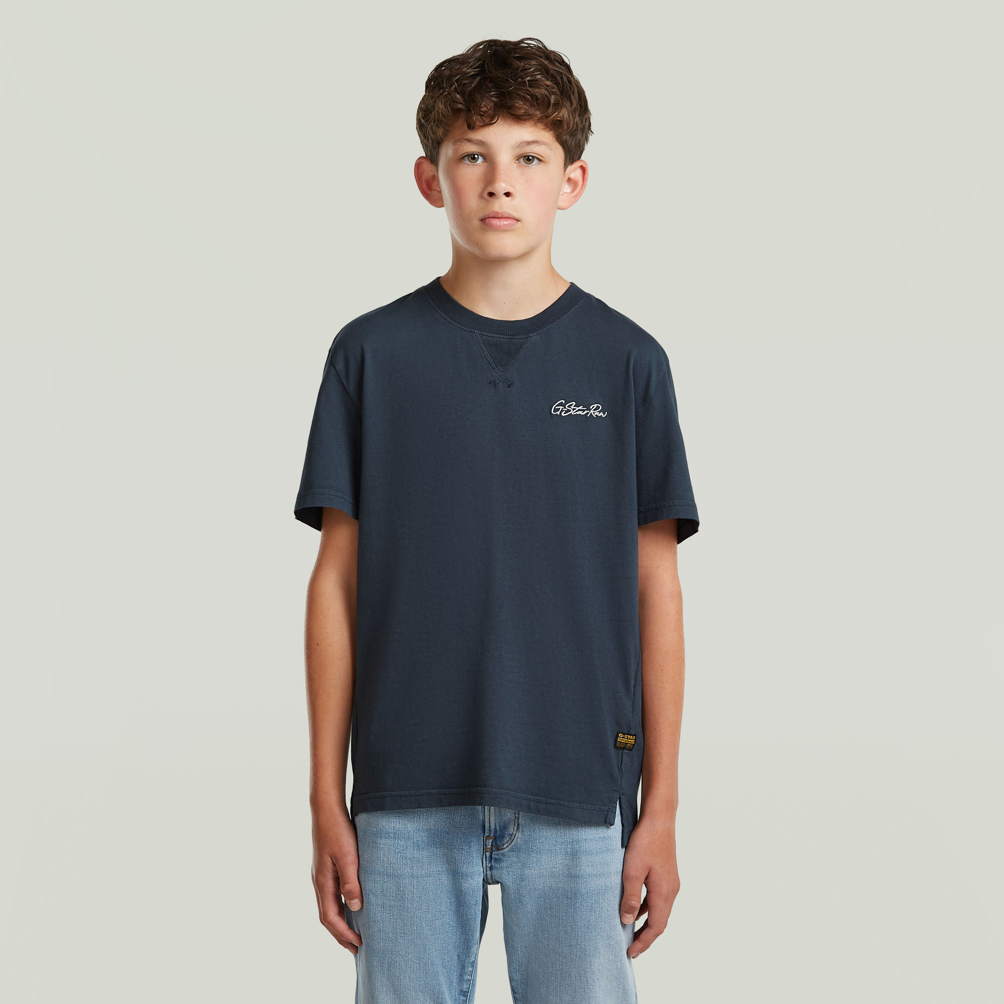 G-Star RAW T-shirt Nifous voor jongens - Donkerblauw - jongens