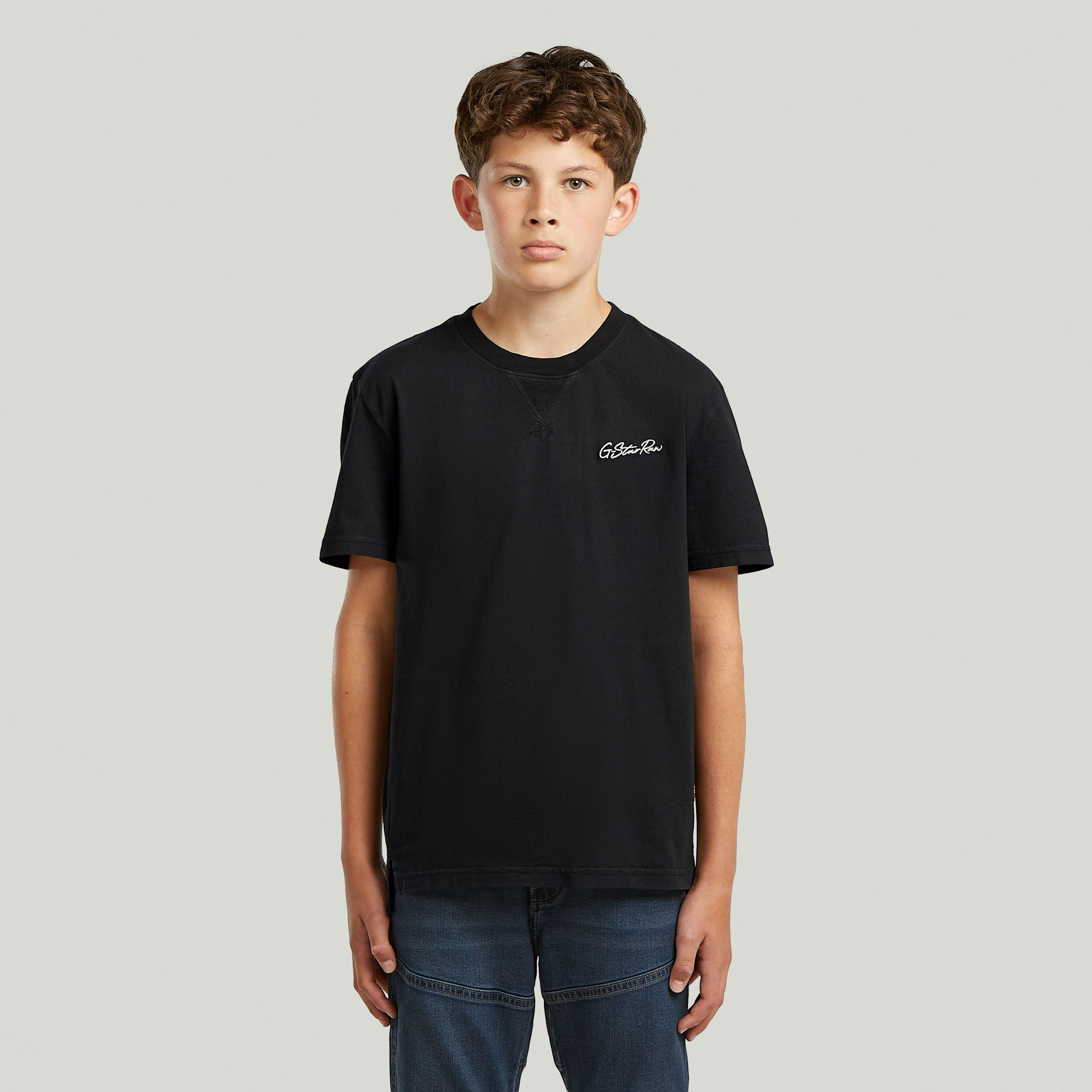 G-Star RAW T-shirt Nifous voor jongens - Zwart - jongens