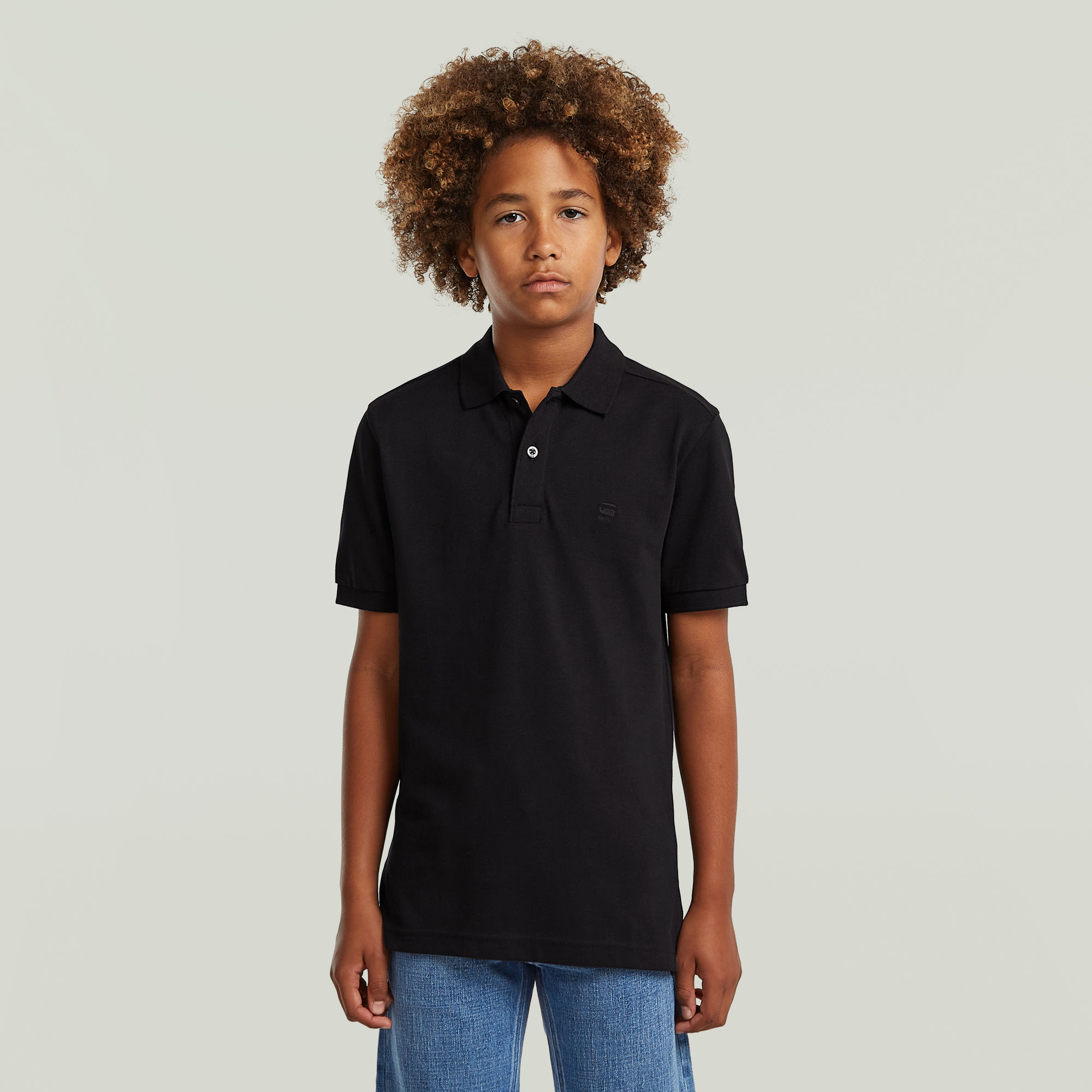 G-Star RAW Dunda Core Polo voor jongens - Zwart - jongens