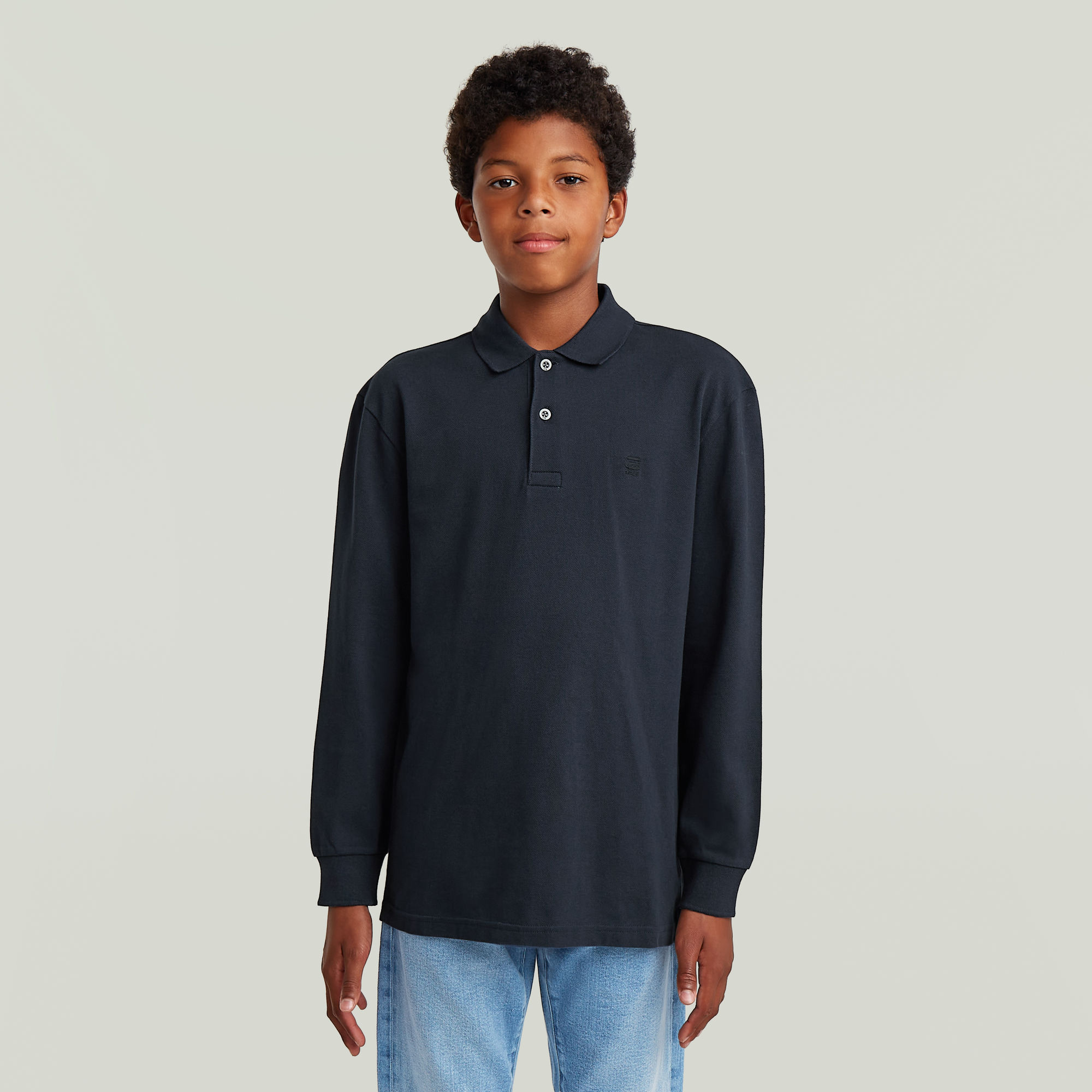G-Star RAW Dunda Core Polo voor jongens - Donkerblauw - jongens