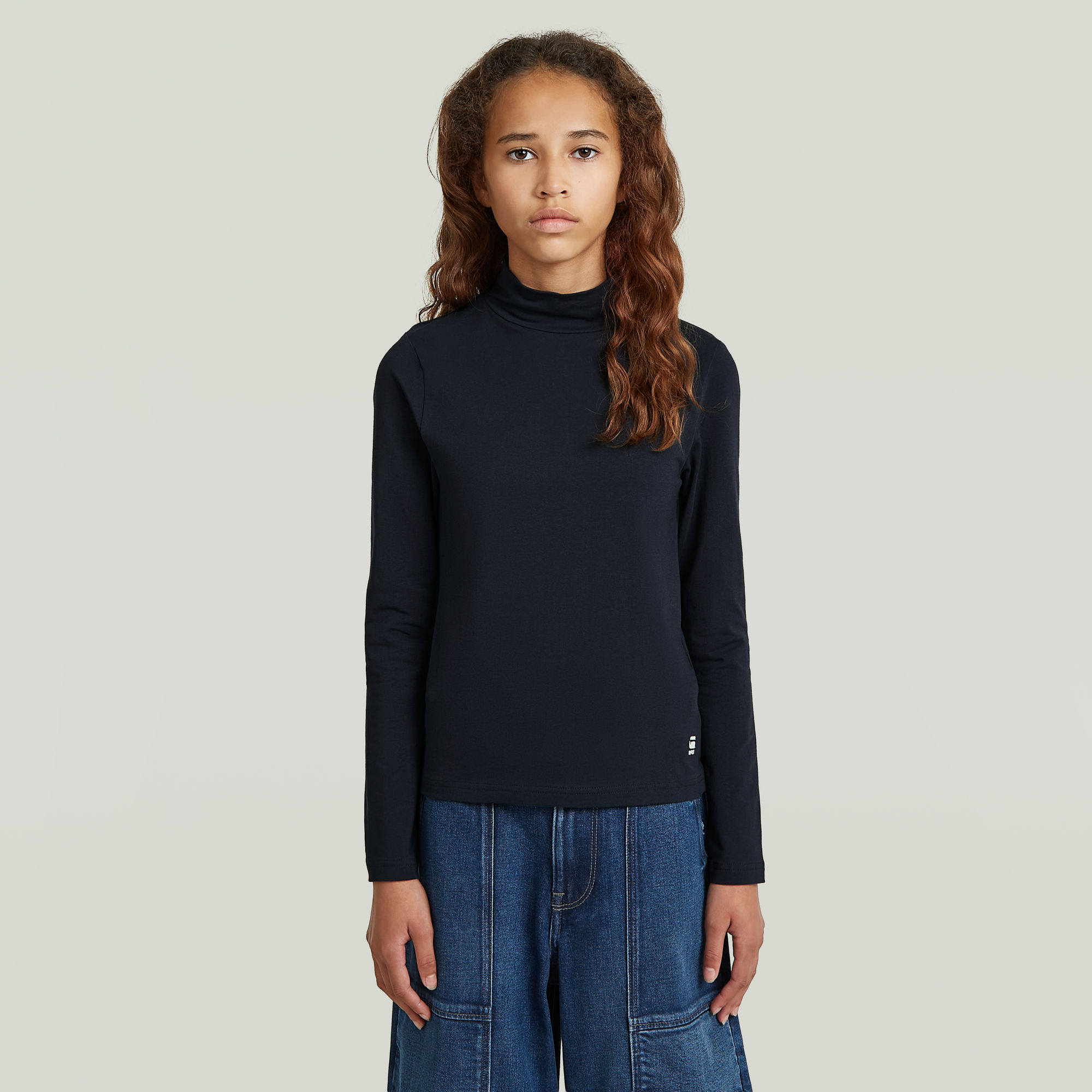 G-Star RAW Top Slim voor meisjes - Donkerblauw - meisjes