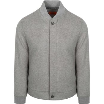 Suitable Windjack  Bomberjas Flanel Grijs