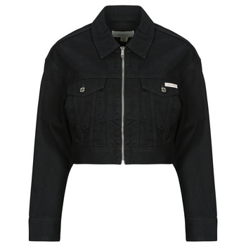 Calvin Klein Jeans Spijkerjack  DENIM CROPPED JACKET SOFT BLACK