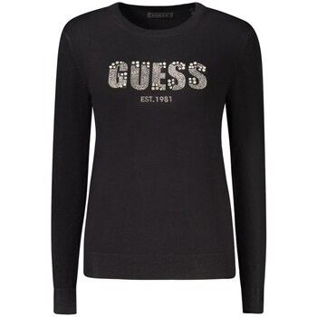 Guess T-Shirt Lange Mouw  w5br40z2nq2nejblk2xl