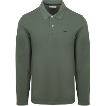 Mcgregor T-Shirt Lange Mouw  Long Sleeve Poloshirt Sage Groen