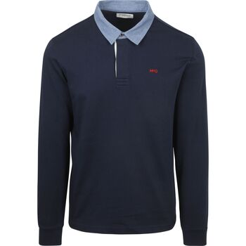 Mcgregor T-Shirt Lange Mouw  Rugbyshirt Navy