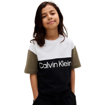 Calvin Klein Jeans T-shirt Korte Mouw  Blocking Ss Tee