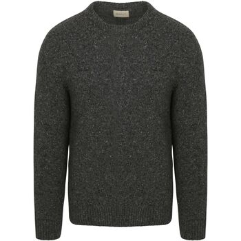 Gant Trui  Pullover Wool Blend Antraciet