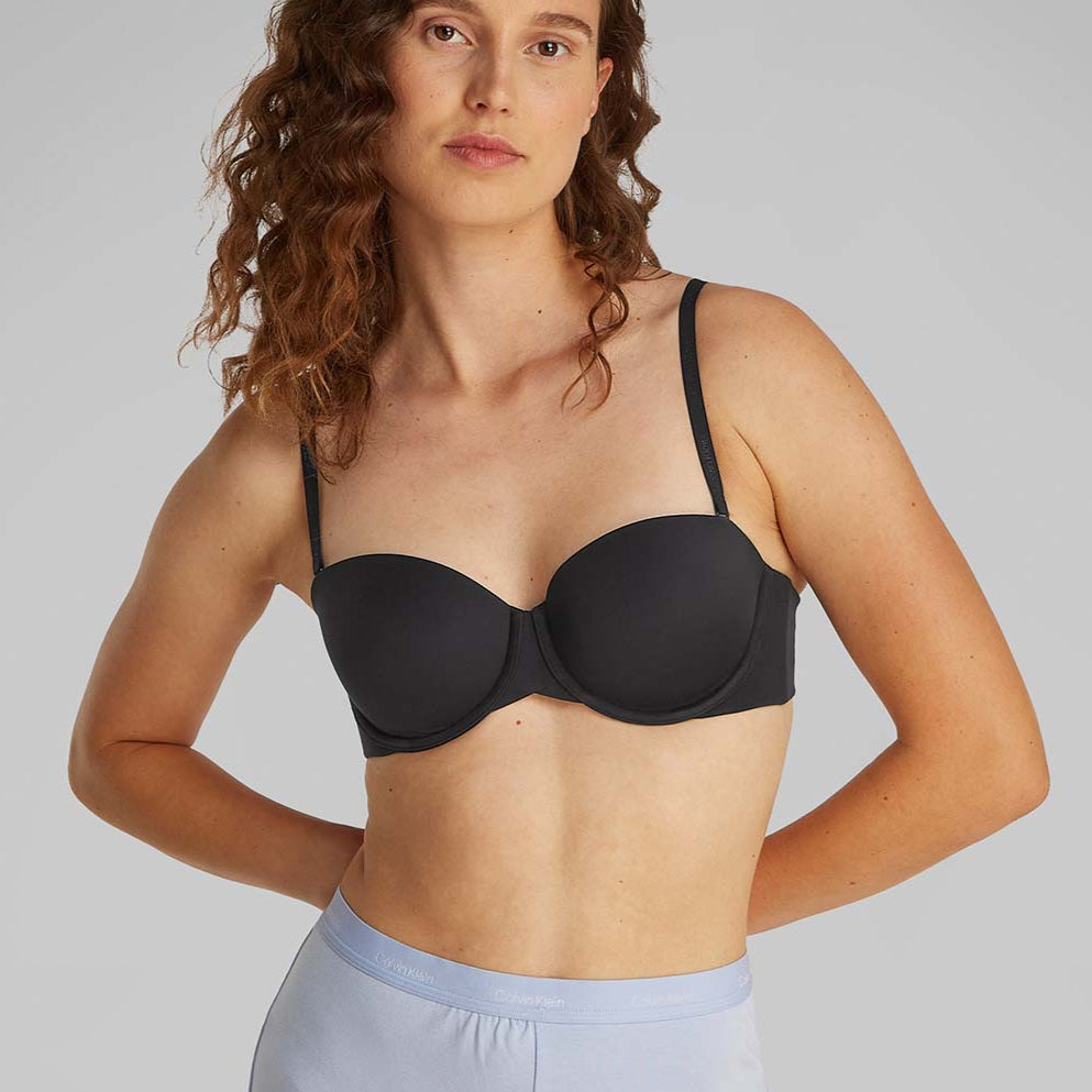 Calvin klein Perfectly Fit strapless BH, zwart