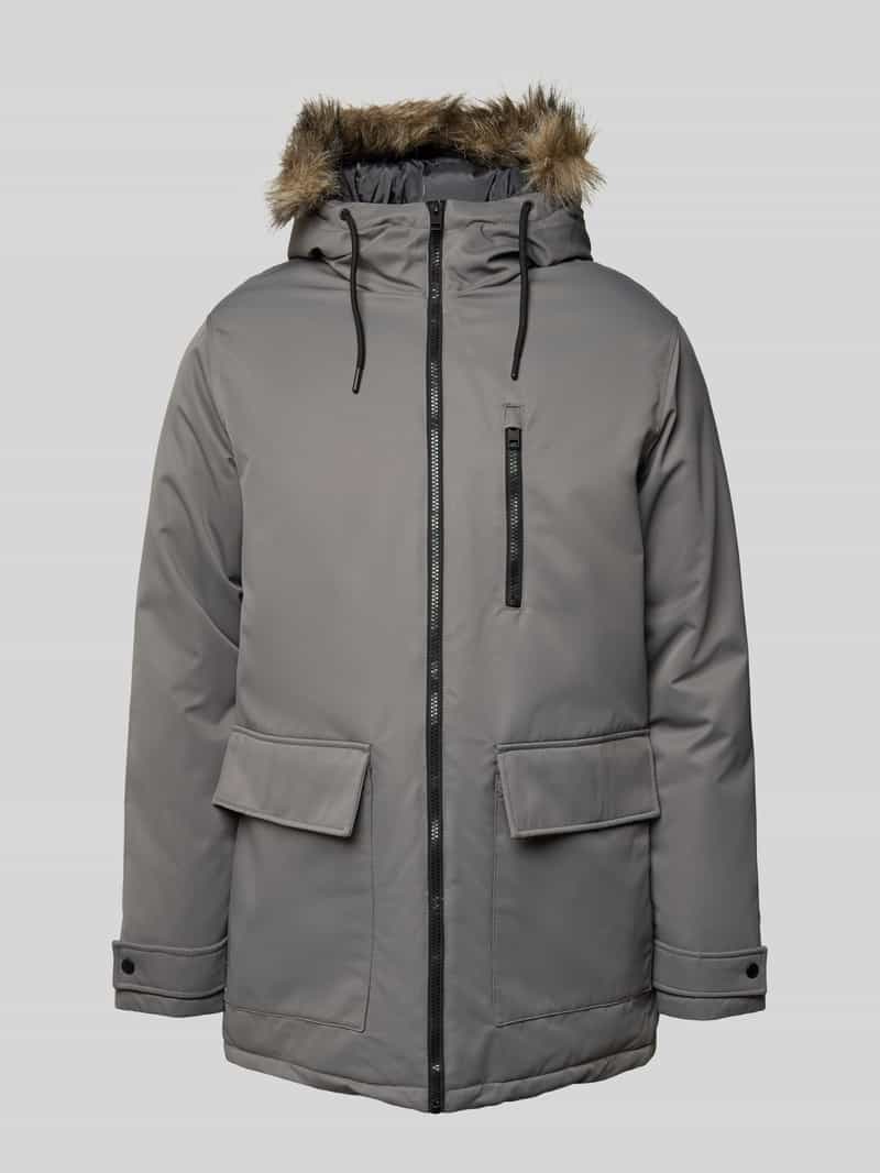 Jack & Jones Parka JJCHARLIE DETACHABLE FAUX FUR PARKA