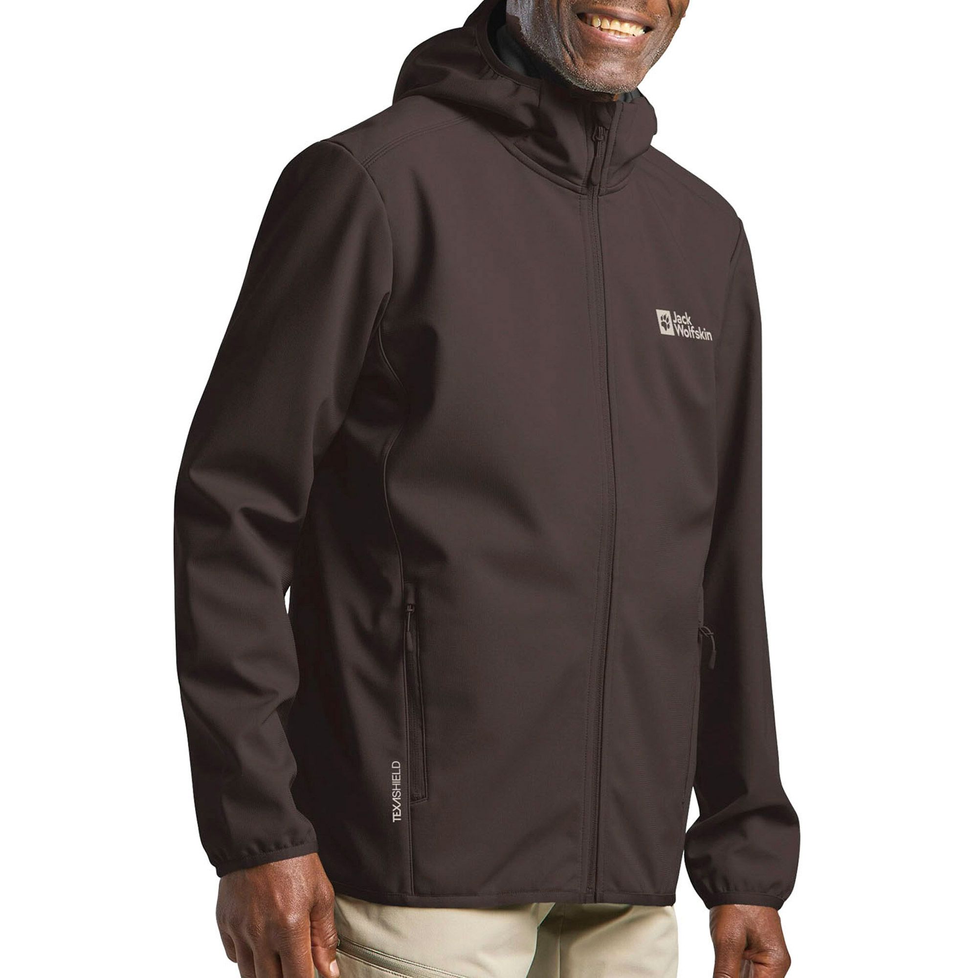 Jack Wolfskin Softshell-jack BORNBERG HOODY M