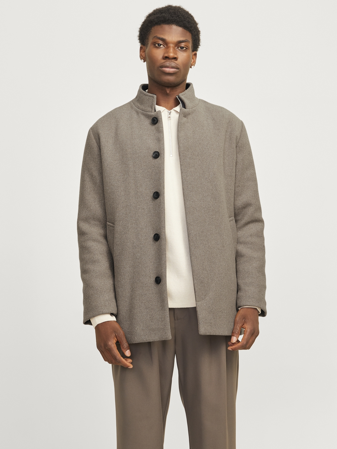 Jack & Jones Wollen jack JJEHARRISON WOOL JACKET SN