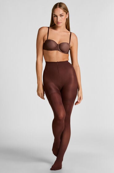 Hunkemöller Panty 40 Denier Total Lift & Shape Bruin