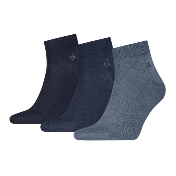 Calvin Klein Legwear Calvin Klein 3 stuks Classic Quarter Socks For Men