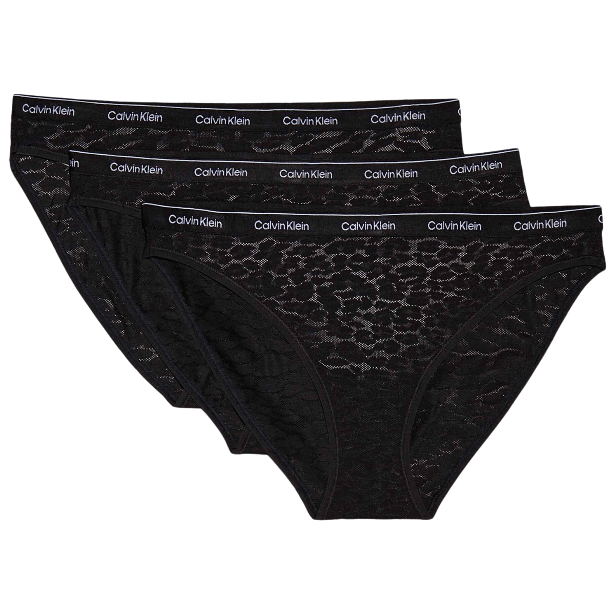 Calvin Klein Bikinibroekje 3 PACK BIKINI (LOW-RISE) met ck-logo op de tailleband (3 stuks)