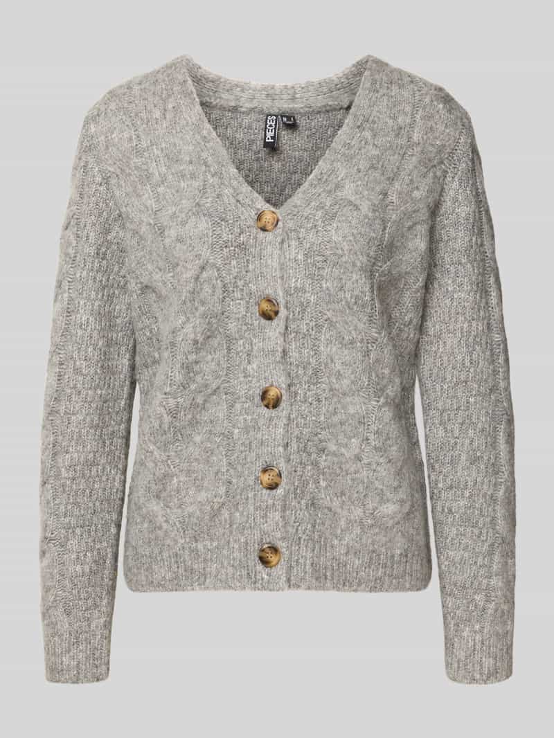 Pieces Vest PCNINA LS V-NECK KNIT CARDIGAN NOOS BC