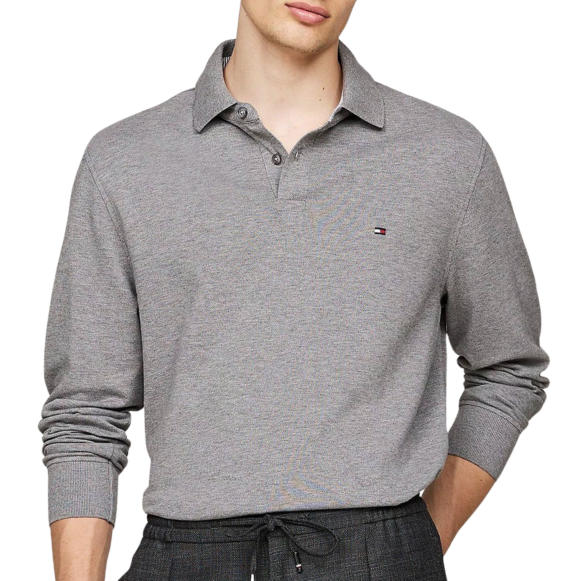 Tommy Hilfiger Poloshirt met lange mouwen 1985 REGULAR LS POLO