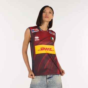 Errea Top  Naz. Italia Volley 4^Mg Gara Unisex Shop Ad 25/28