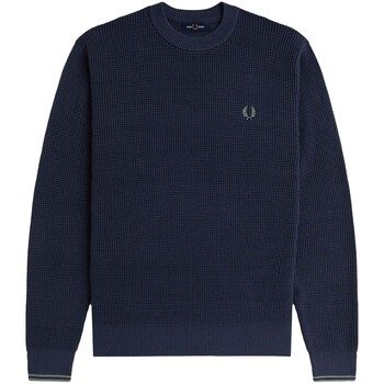 Fred Perry Sweater  Fp Waffle Stitch Jumper