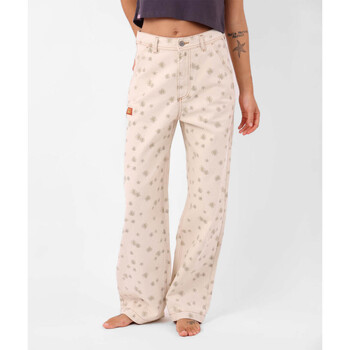 Oxbow Broek  Losse bedrukte denim broek MARGARIDA