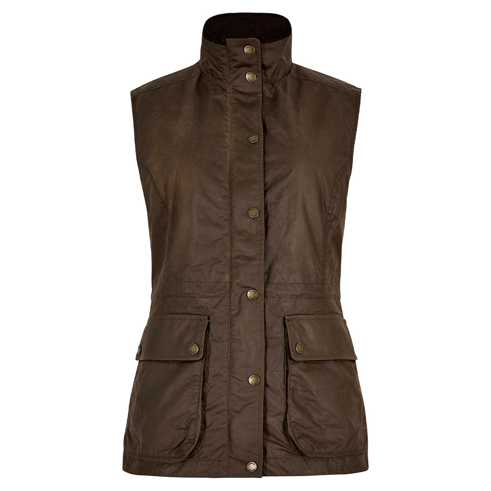 Dubarry Dames Wax Bodywarmer Rathsallagh Cafe