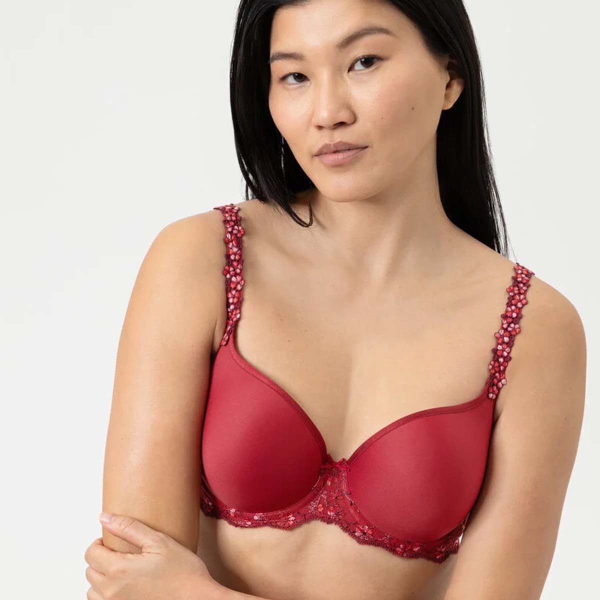 Mey Delightful BH met beugel, rood