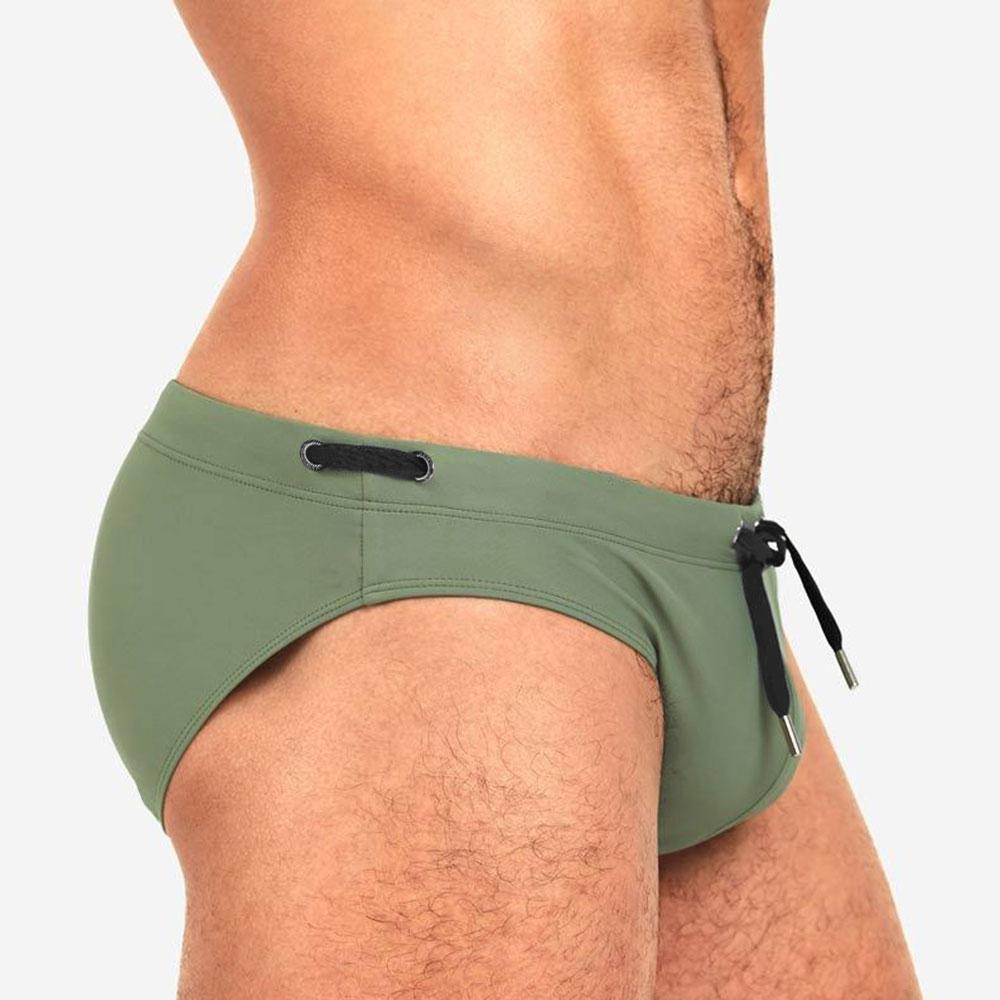 UXH Fashion Zwemslip voor heren, lage taille, grote maten, zomerstrandkleding XL
