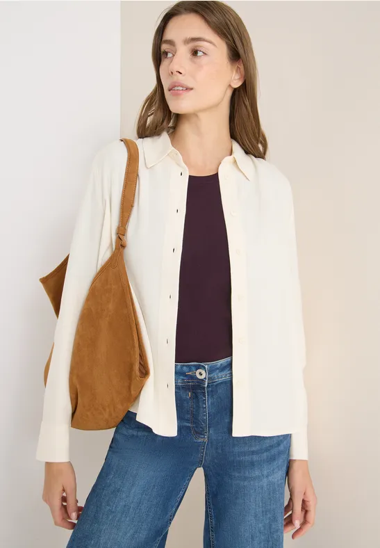 Cecil Overhemdblouse met manchetten