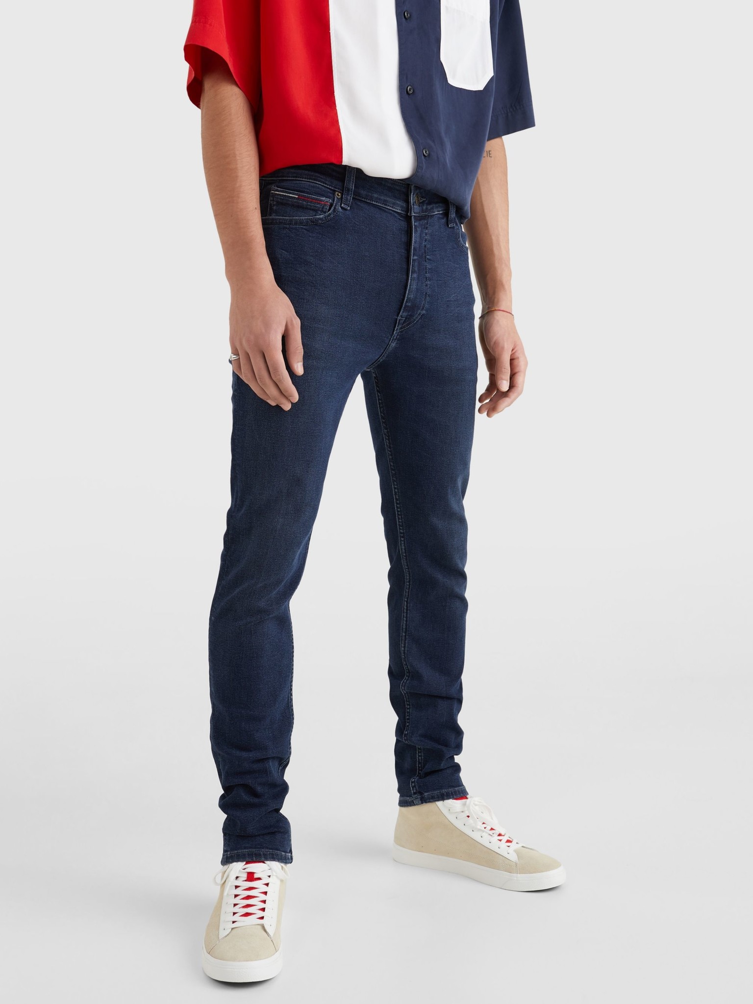 Tommy Hilfiger Jeans Simon Skinny Fit Denim Black  