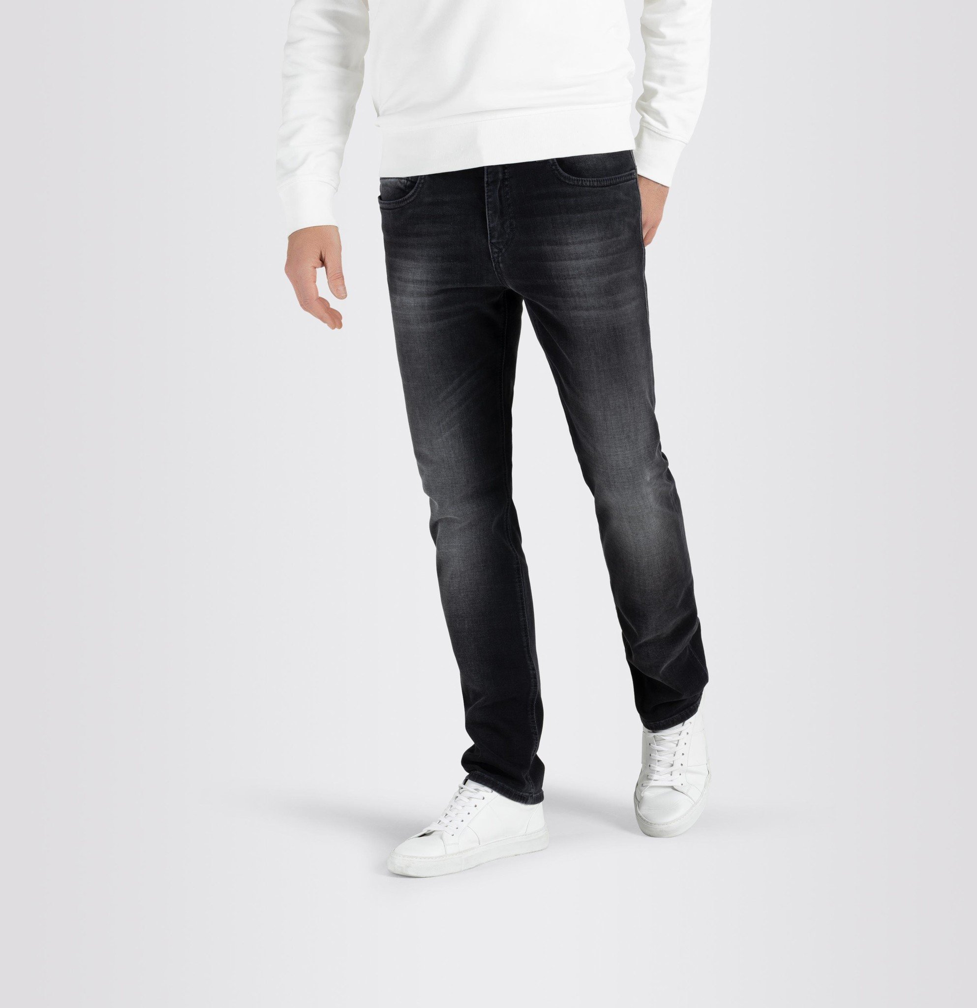 MAC Jeans Arne Modern Fit H891 Authentic Zwart  
