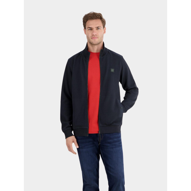 Lerros Sweatvest  Heren Sweatjack in sportieve structuur