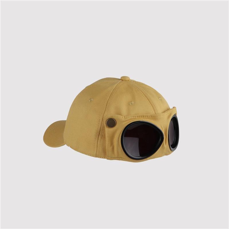 TianJinGeErLiShangMaoYouXianGongSi Aviator Hat Zomer Persoonlijkheid Bril Baseball Cap Vrouwelijk Unisex Zonnebril Cap Vrouwen Baseball Cap