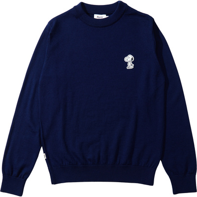 Brava Fabrics Heren Peanuts Snoopy Patch Trui