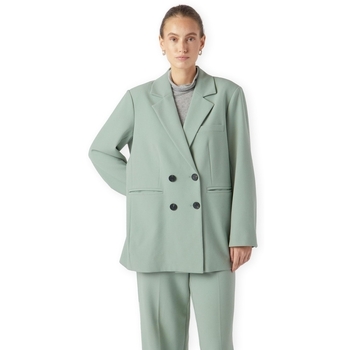 Y.A.S Mantel  YAS Noos Likka Oversized Blazer - Iceberg Green