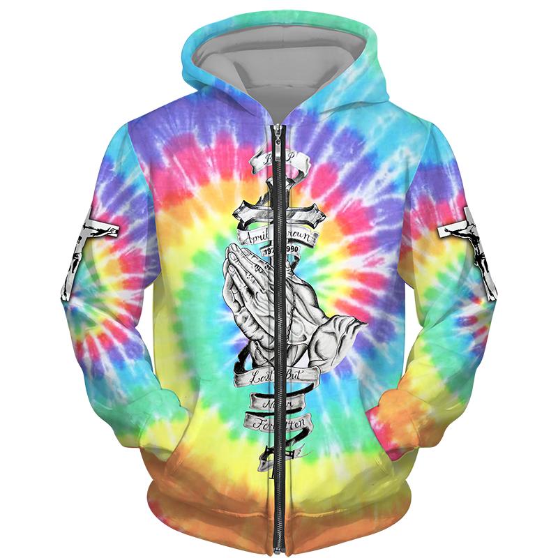 TIP723 Lente Herfst Heren Rits Hoodie Sweatshirts 3D Dier Leeuw Beest Afdrukken Capuchon Trui Mode Jas Casual Sportkleding 5XL