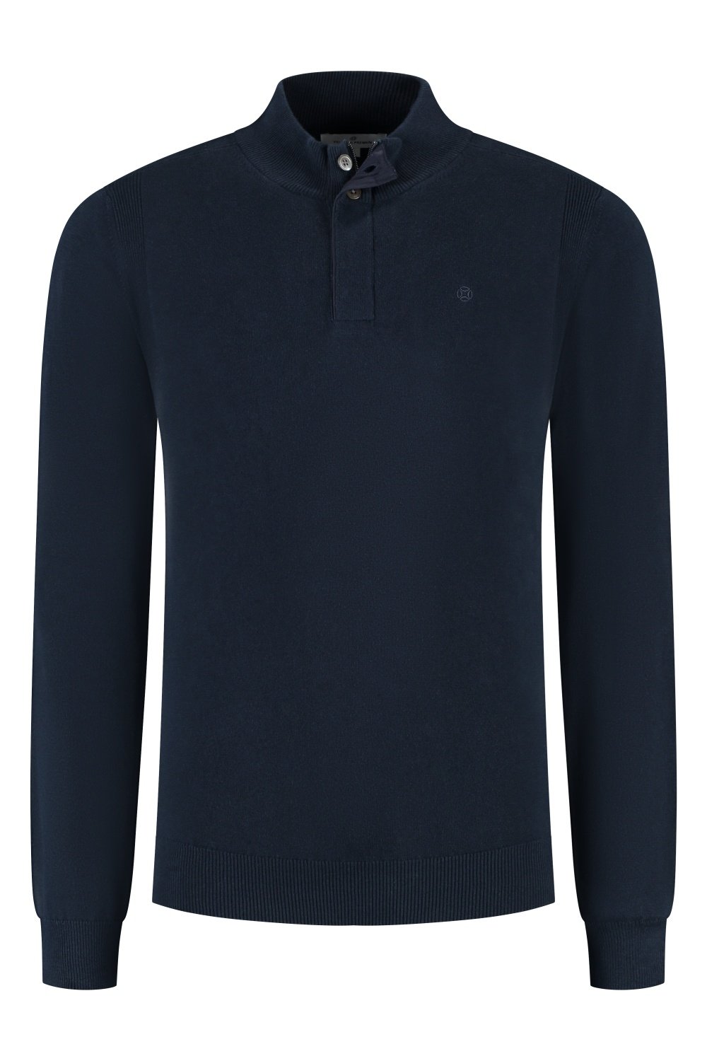 Fellows United Pullover Premium Half Zip Jers Navy 