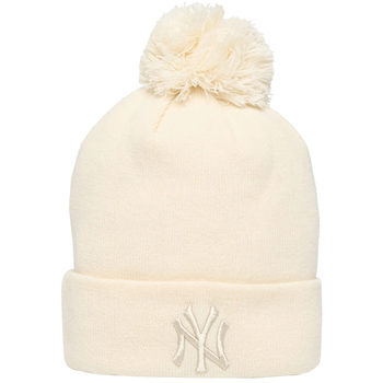 New-Era Muts  Wmns Metallic Bobble Beanie New York Yankees Hat