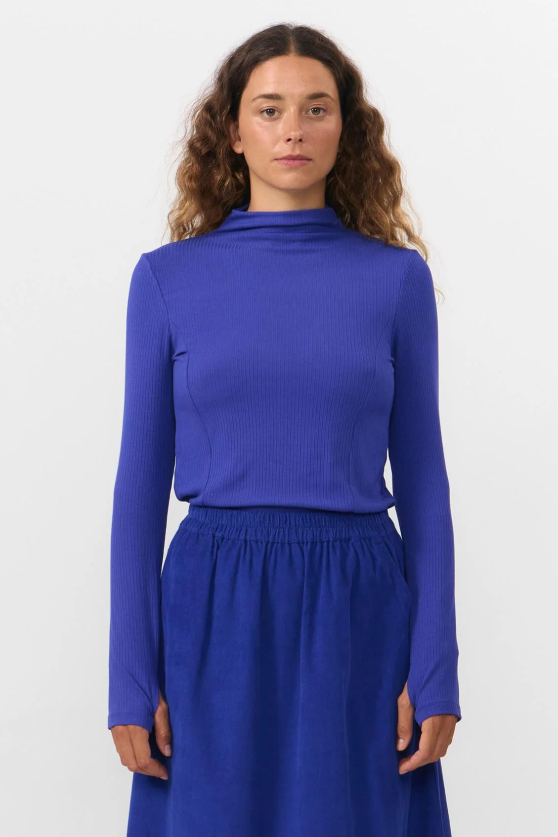 SUITE13LAB Damen vegan Top Gunna KÃ¶nigsblau