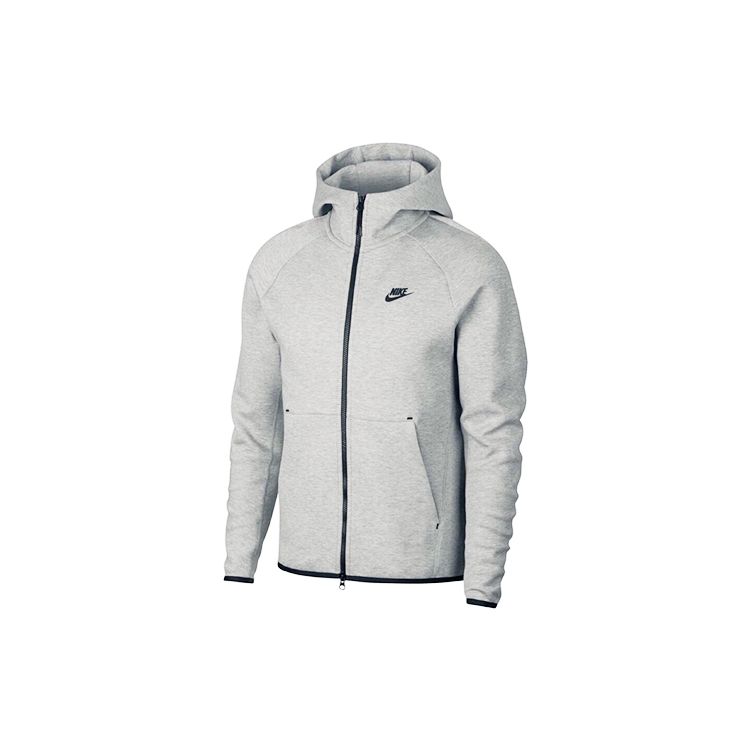 Nike Sportswear Tech Fleece Hoodie met volledige ritssluiting Sweatshirt Jas Heren Tops Grijs 928484-063 XL