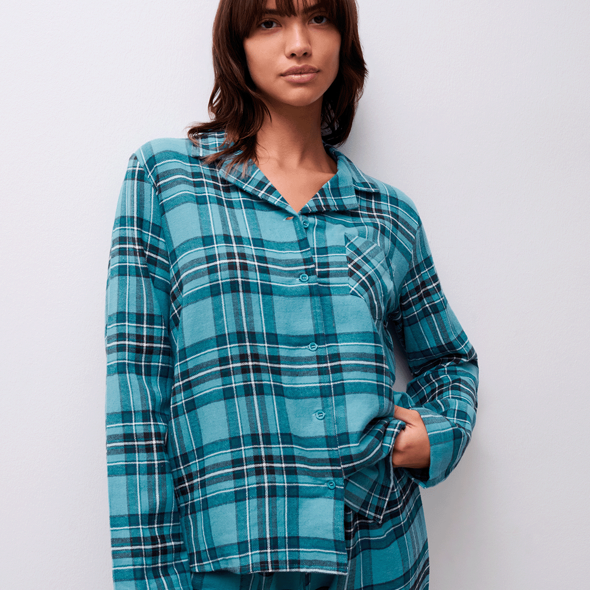 Femilet Heat nachthemd, turquoise