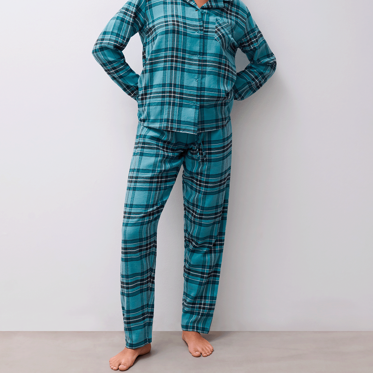 Femilet Heat pyjamabroek, turquoise