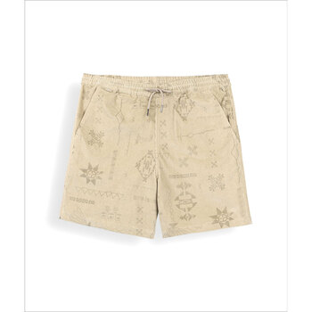 Oxbow Korte Broek  Elastische bedrukte corduroy short SNAP
